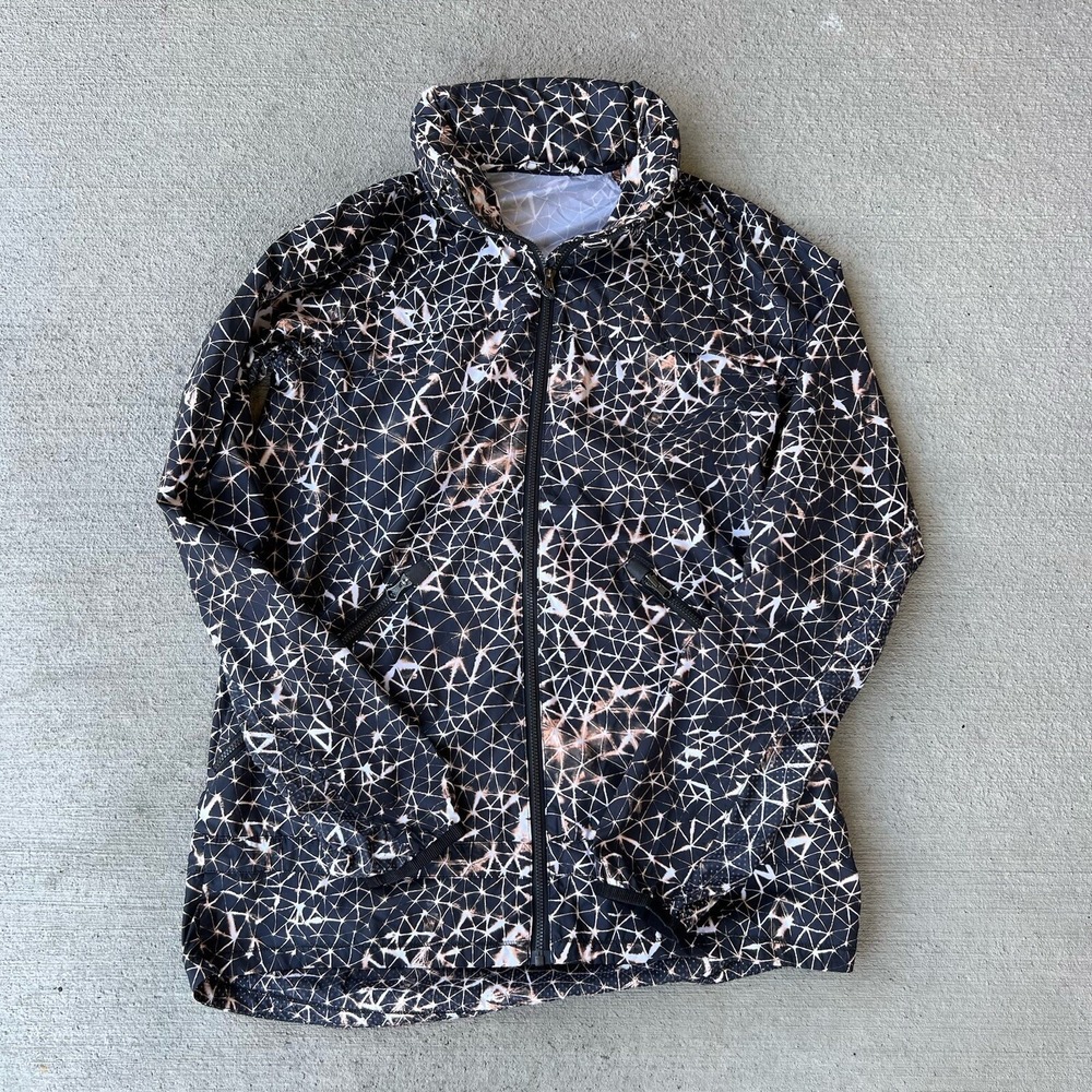 Lululemon‎ Miss Misty II Jacket Star Crushed Multi Packable Hooded Size 4